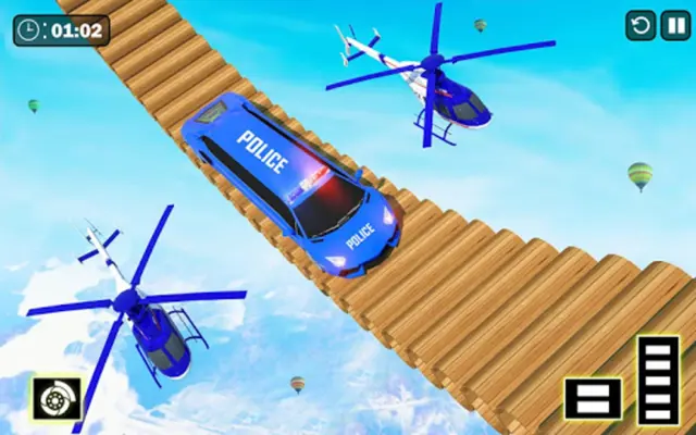 Police Limo Car Mega Ramp GamesNew Racing Games android App screenshot 0