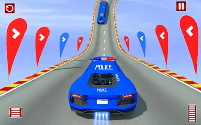 Police Limo Car Mega Ramp GamesNew Racing Games android App screenshot 6